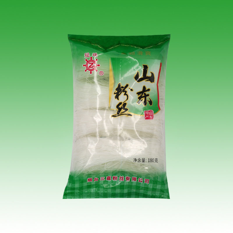 冠珠方格180g山东粉丝扎把