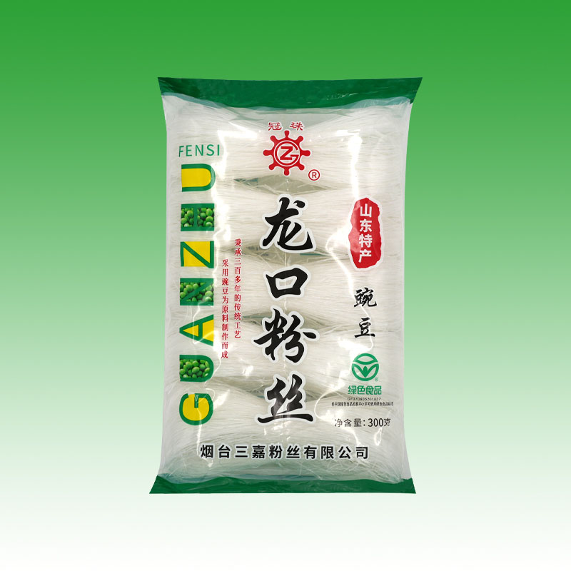 冠珠纯绿豆300g龙口粉丝扎把