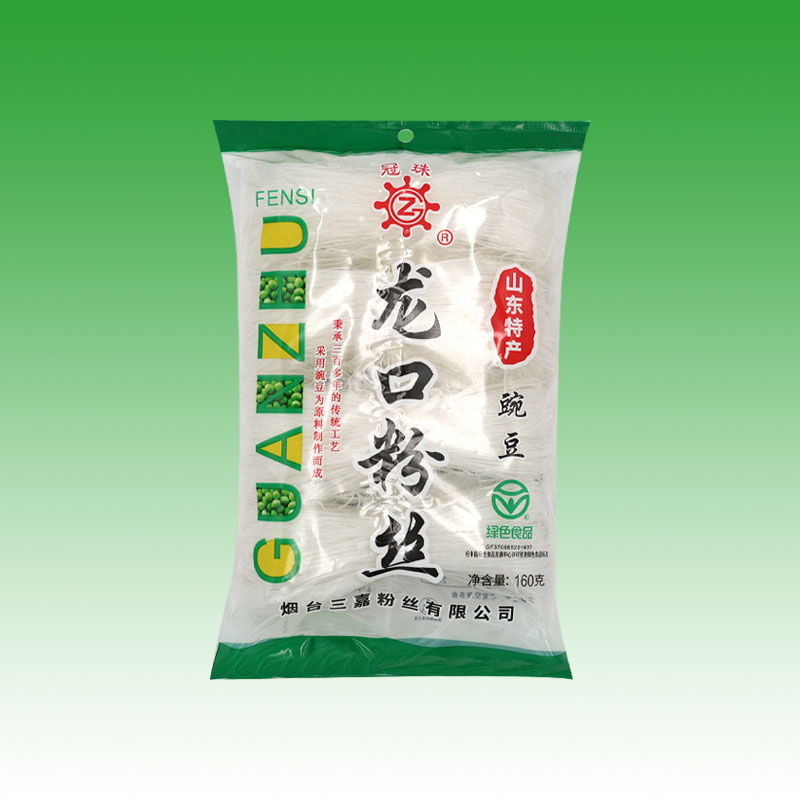 冠珠纯绿豆160g龙口粉丝扎把