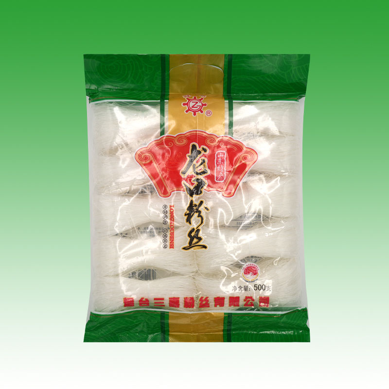 冠珠扇形500g龙口粉丝扎把