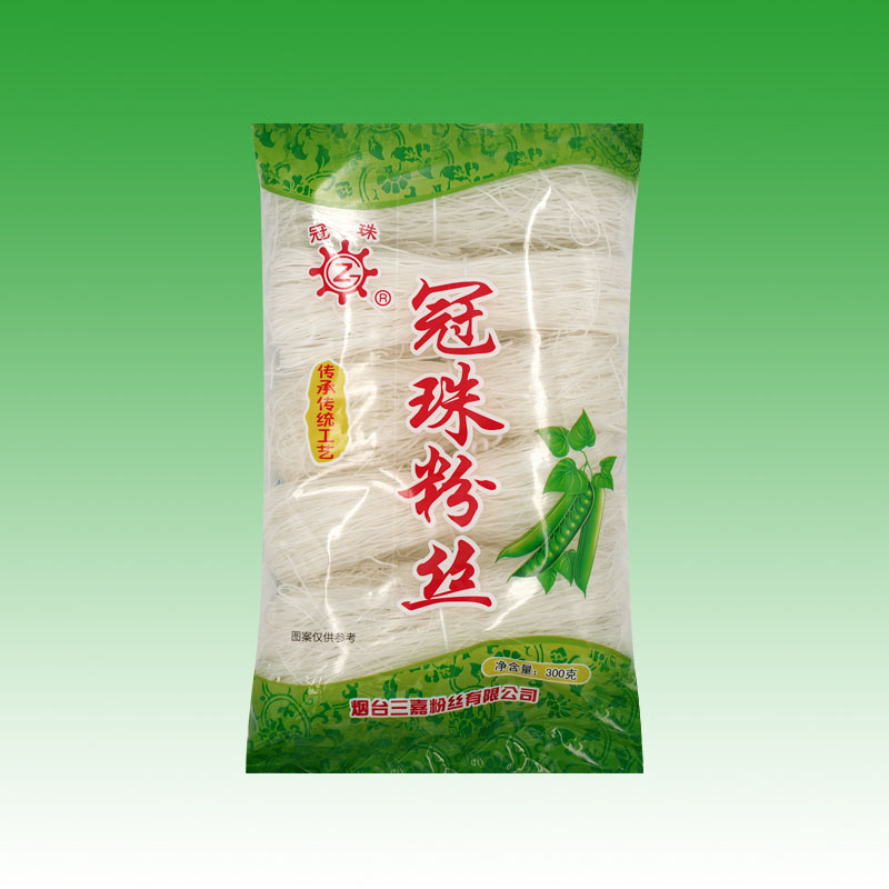 冠珠绿豆芽300g冠珠粉丝红字扎把