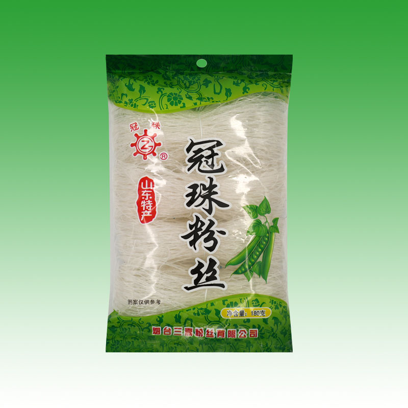 冠珠绿豆芽180g冠珠粉丝黑字扎把