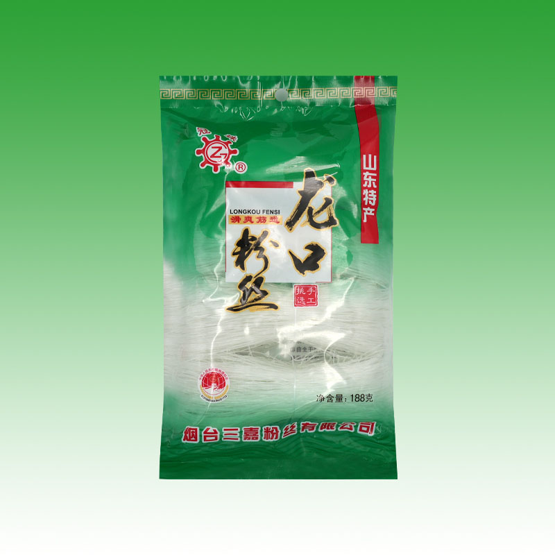 冠珠绿豆春雨188g龙口粉丝绿扎把