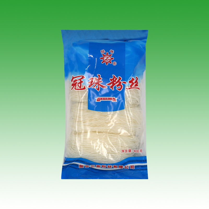 冠珠蓝袋400g冠珠粉丝定型