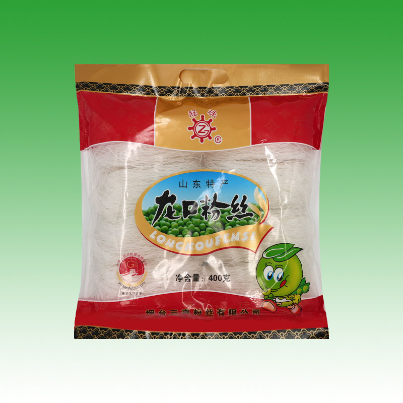 冠珠红袋400g龙口粉丝定型